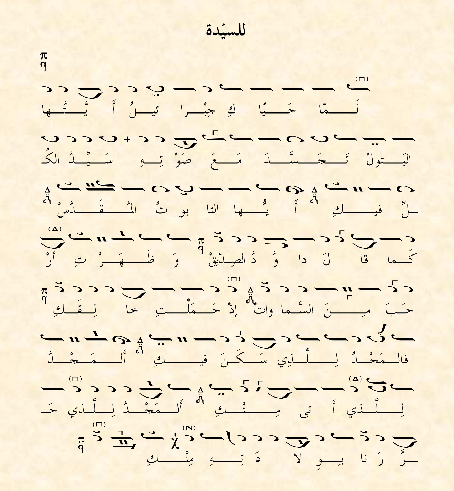 Melkite Chant
